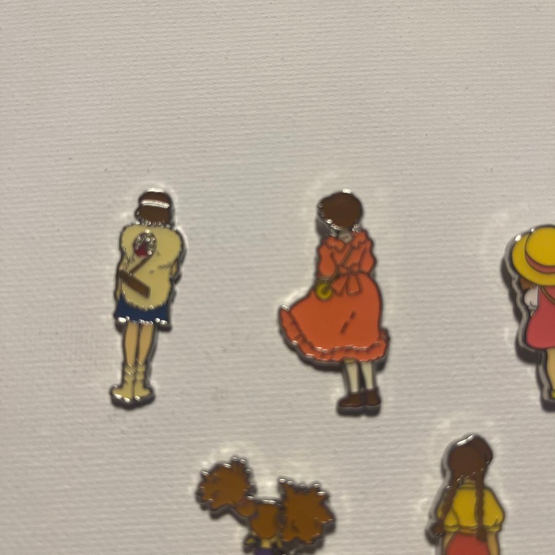 キャラクター ピンバッジ 8個セット
