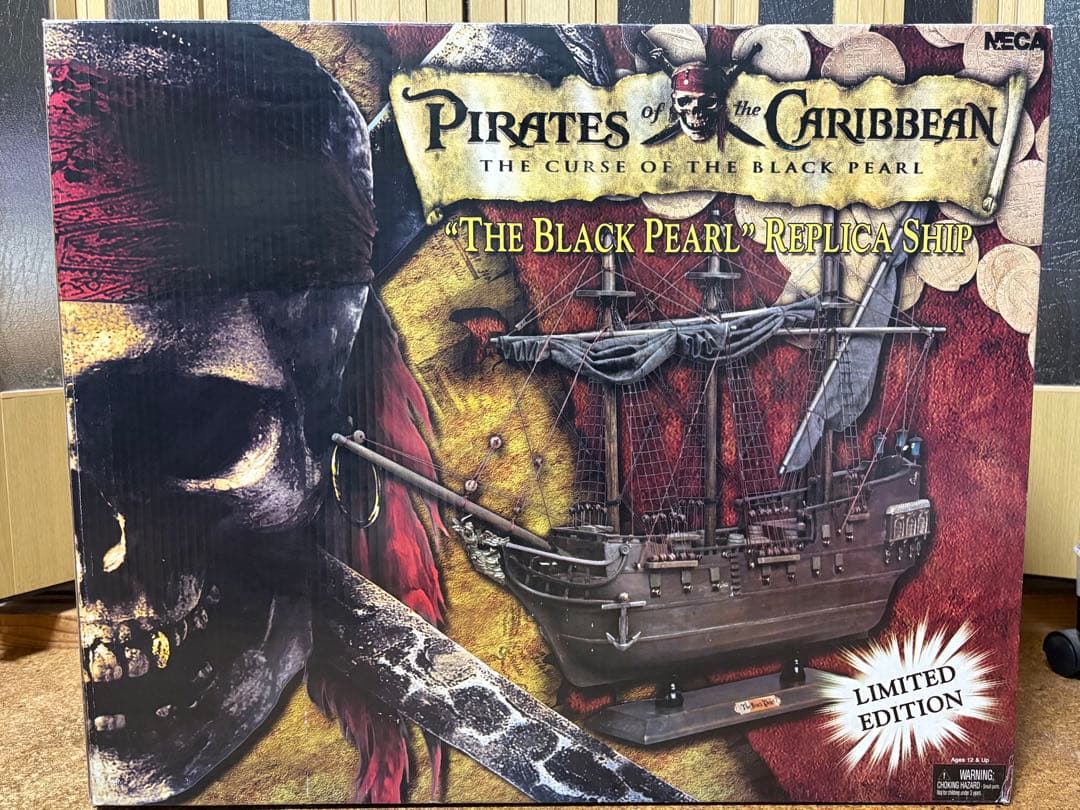 d*3様 パイレーツ オブ カリビアン ブラックパール号 レプリカ 模型 フィギ