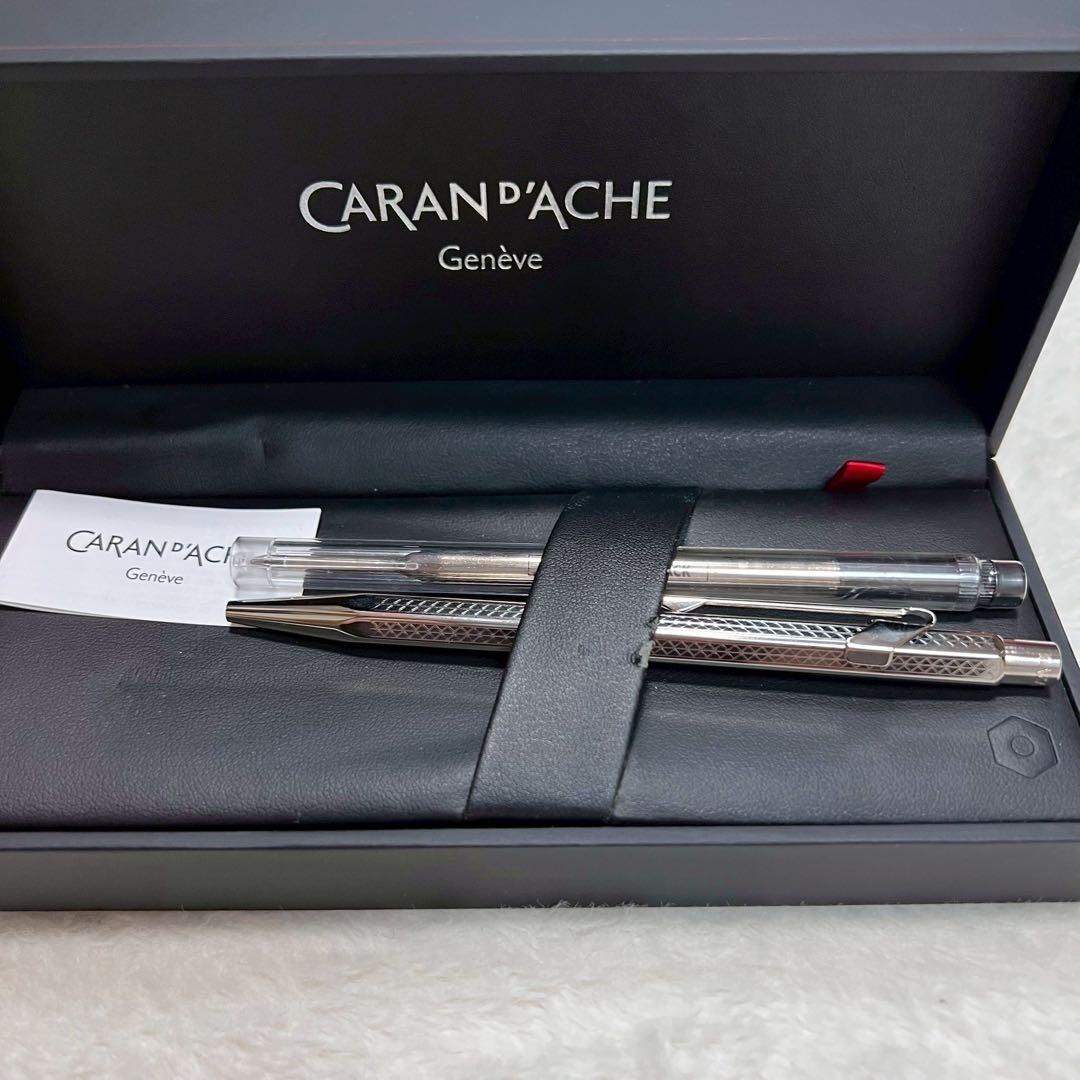 Caran d'Ache ボールペン エクリドール 筆記用具 シルバー