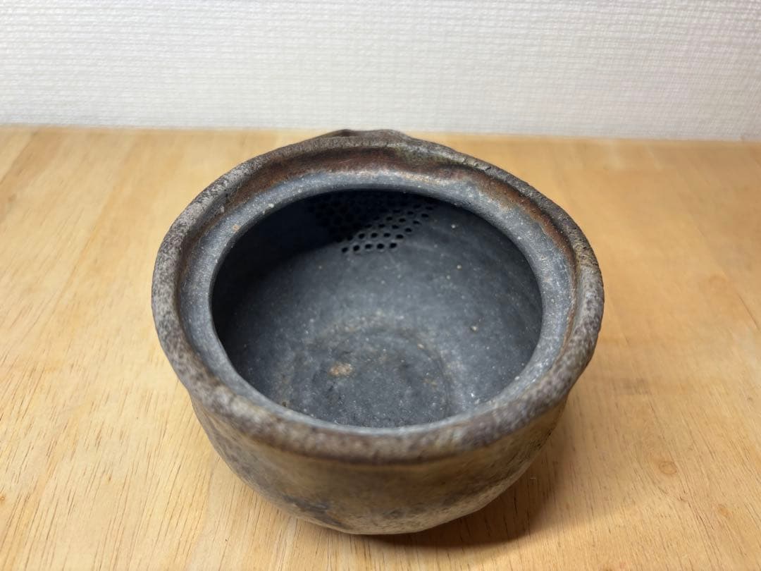 ㊸備前焼 宝瓶 登り窯 猿 サル さる 手びねり 急須