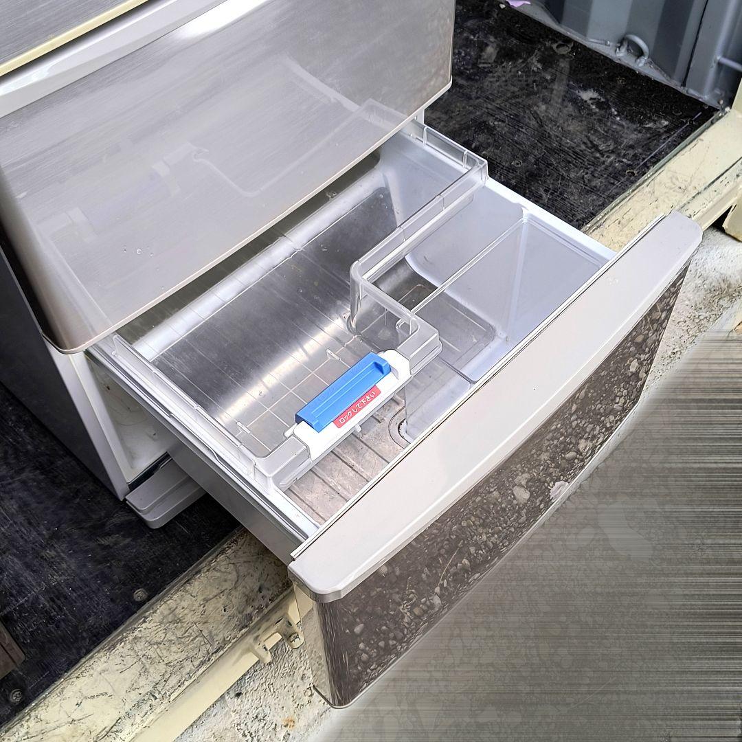 運搬取付無料！ジュエルシルバー・SHARP純正冷蔵庫！　完動品＆美品！