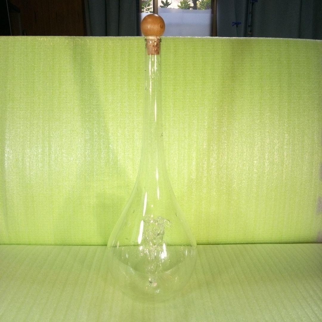 ガラスボトル　ワインボトル　デキャンタ　容器　移し替え　カラフェ　レア　希少