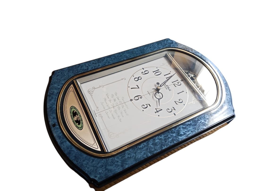 【美品】リズム時計工業 からくり時計 4MH744CZ