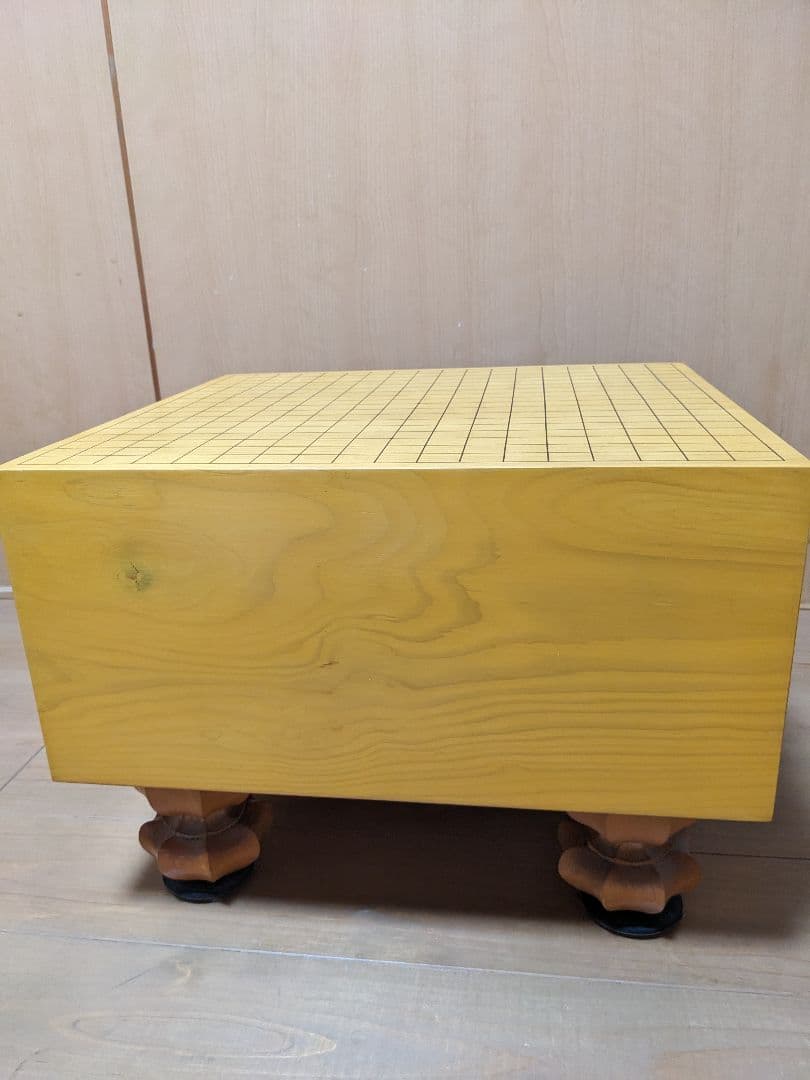 本榧．柾目7寸碁盤と碁石セット