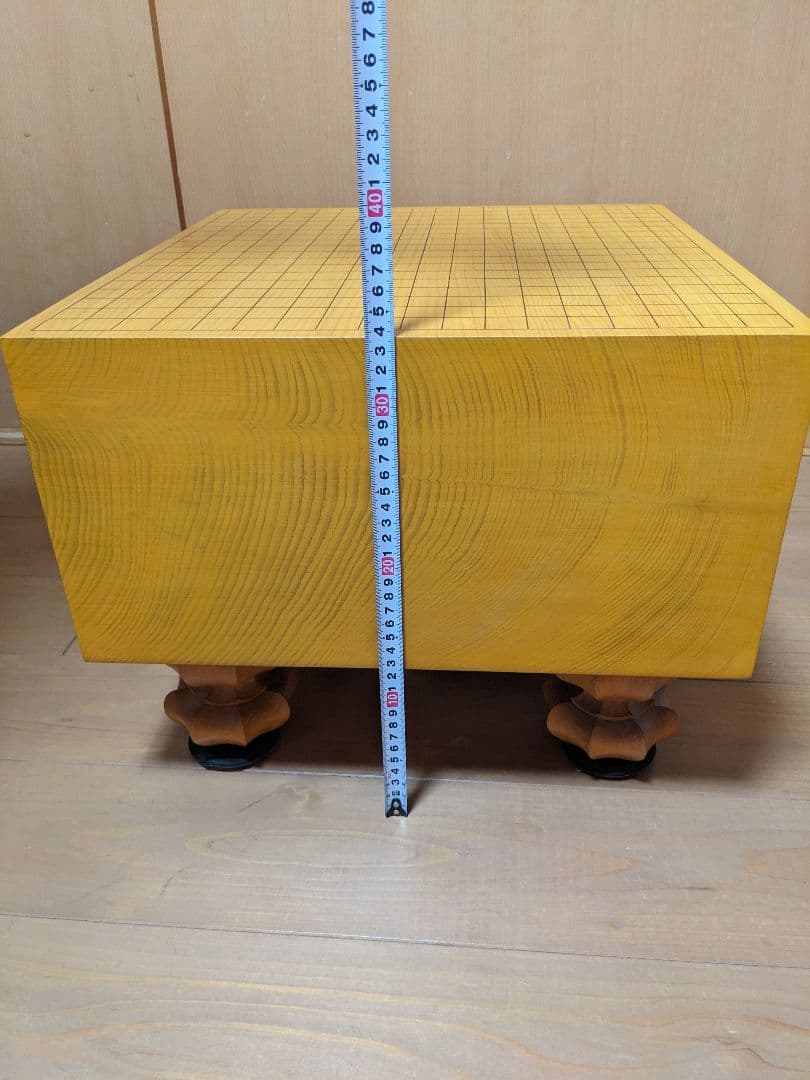 本榧．柾目7寸碁盤と碁石セット