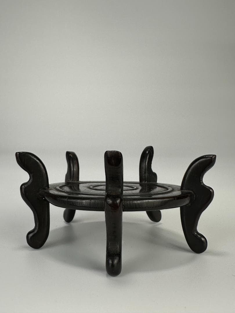 中国清代　粉彩雑宝文　水洗　水盂　文房具　唐物　時代　古玩