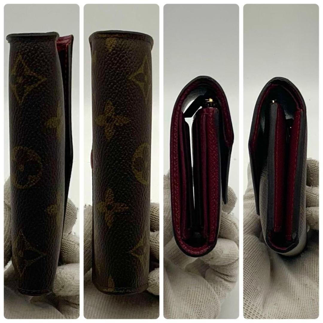 鑑定済み ルイヴィトン ポルトフォイユ ヴィクトリーヌ 財布 コンパクト 小型