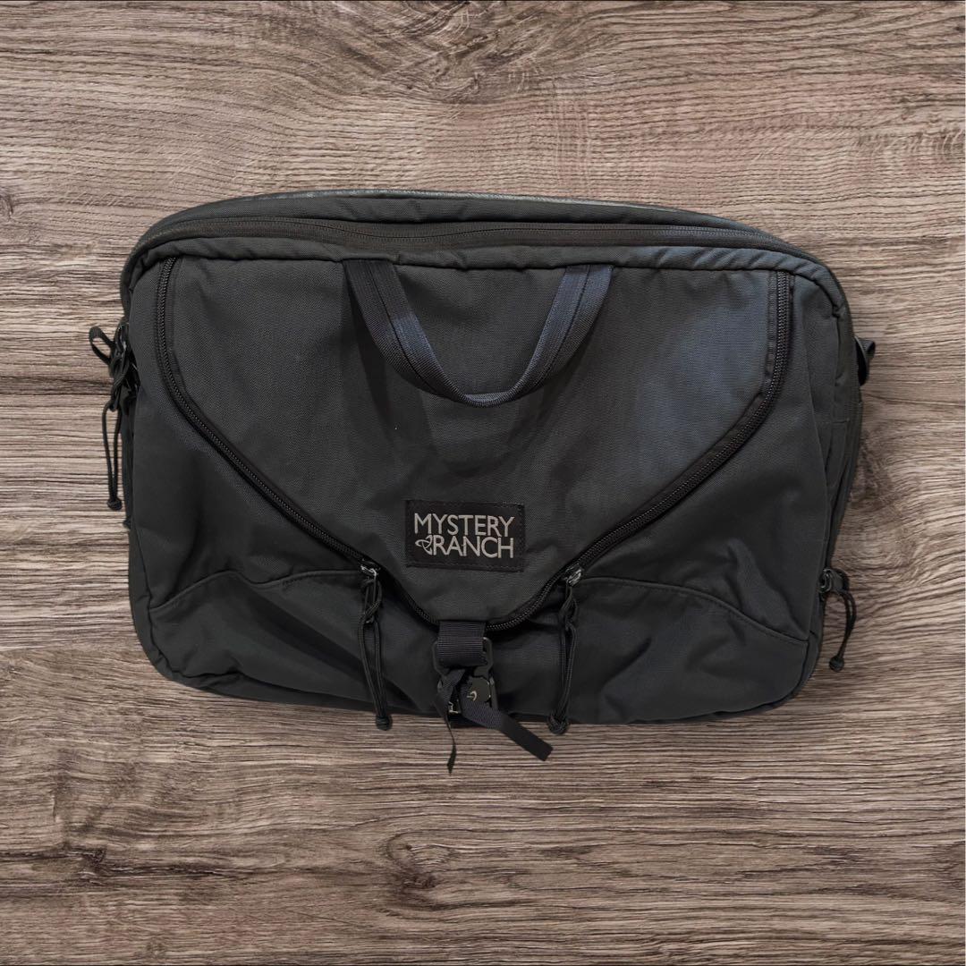 MYSTERY LUNCH ビジネスバッグ 3WAY ブラック系