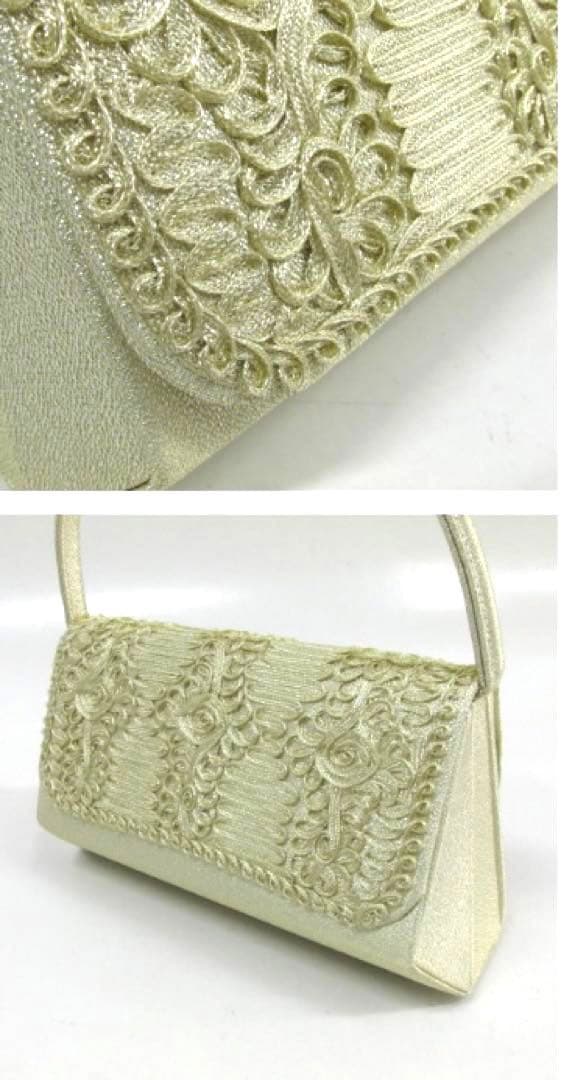 世美庵 コード刺繍 草履 バッグセット