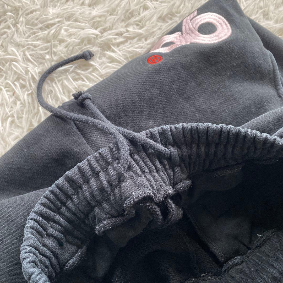 専用です9090 90 Logo Sweat Pants ピンク　ブラック　M