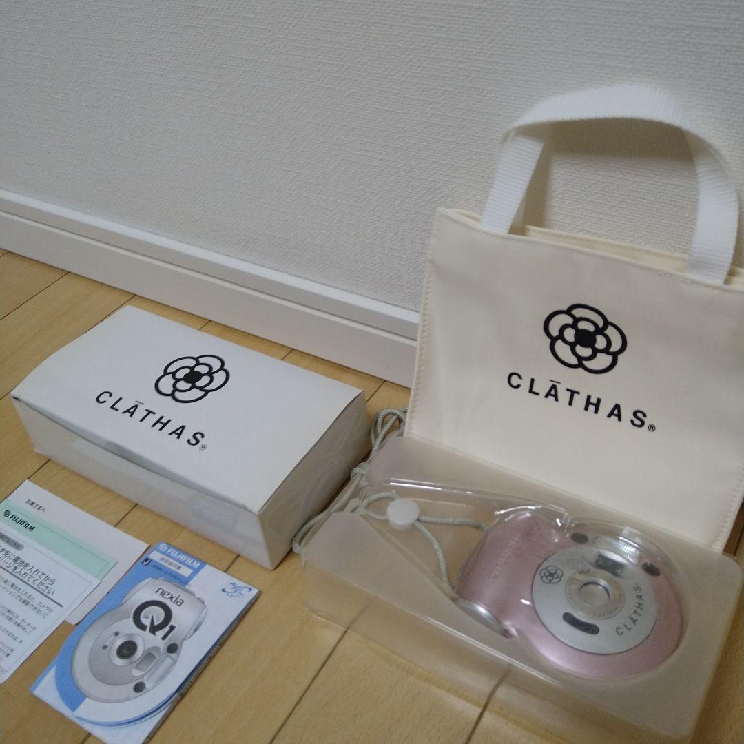 クレイサス 富士フィルム コラボ カメラ nexia Q1 ピンク