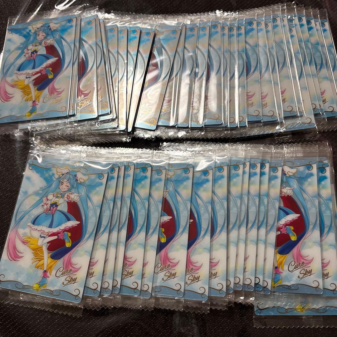 プリキュア　カード　ウエハース　SR キュアスカイ