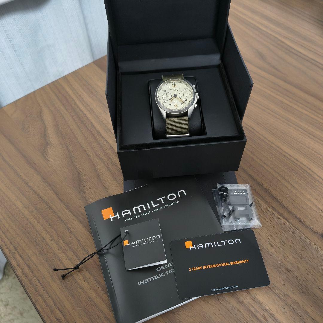 【セール】ハミルトン カーキパイロット オートクロノ自動巻 H76456955