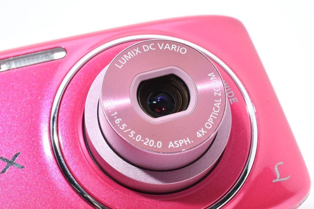 【お値下げ歓迎・美品】Panasonic LUMIX DMC-S2 ピンク