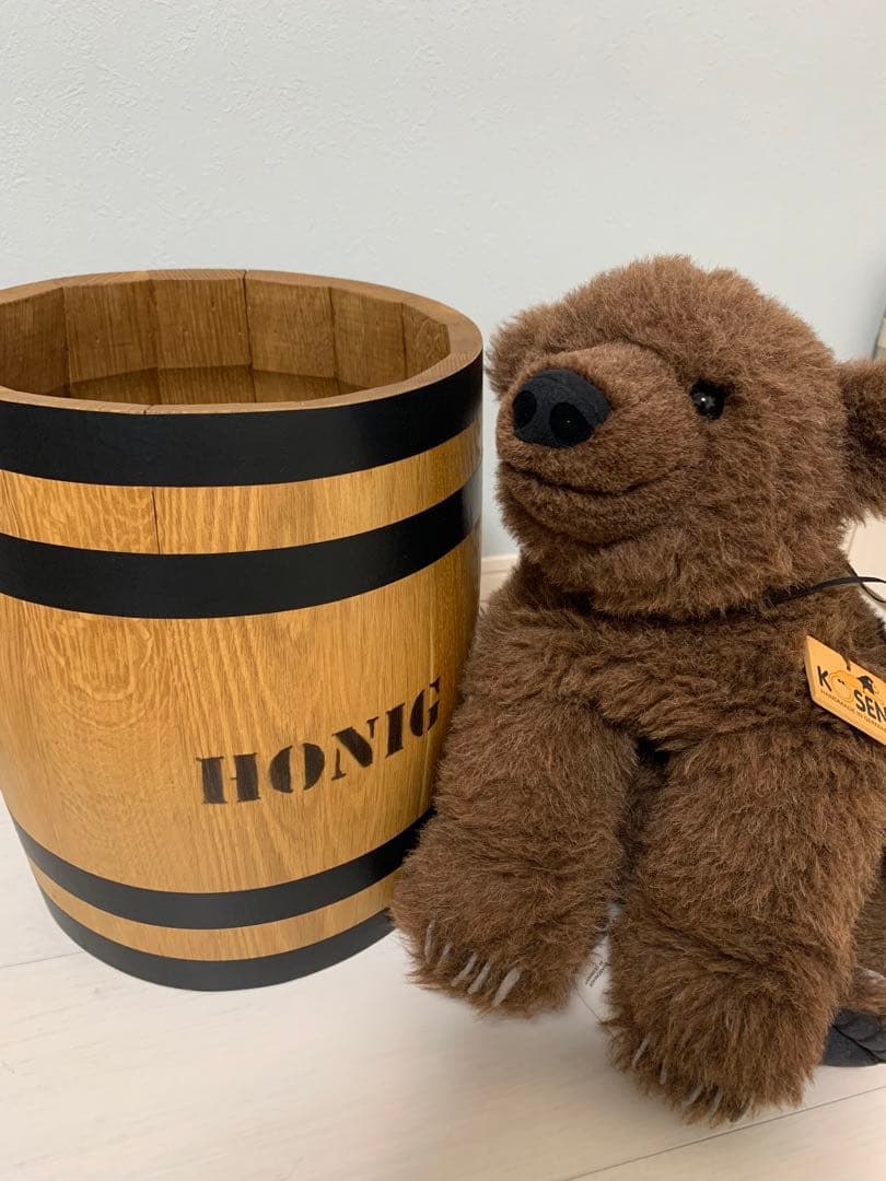 ケーセン社　限定300 ブラウンベアの子　樽付き　アルパカ