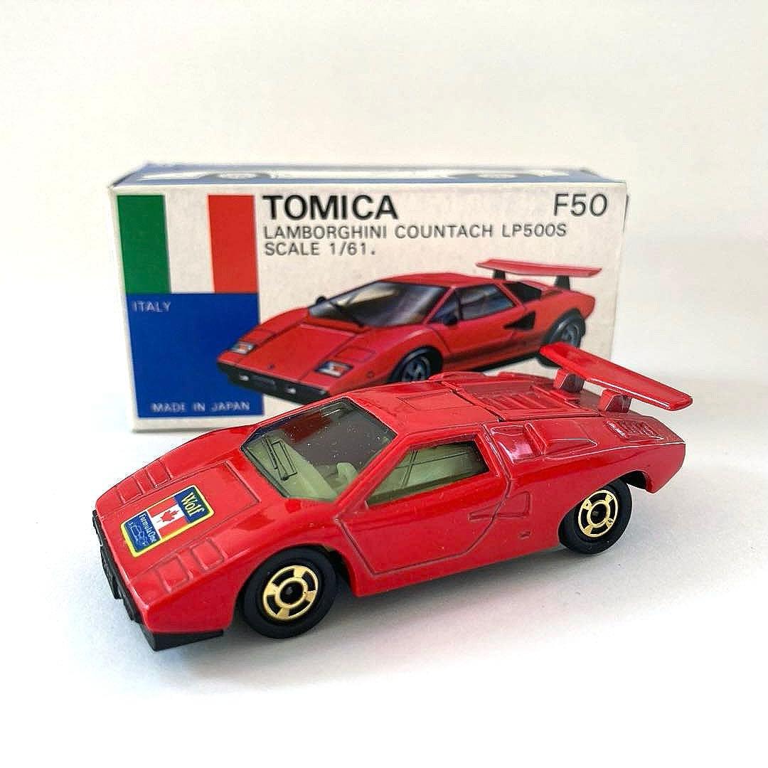 トミカ F50-1-2 ランボルギーニカウンタック LP500S Wolf 美品