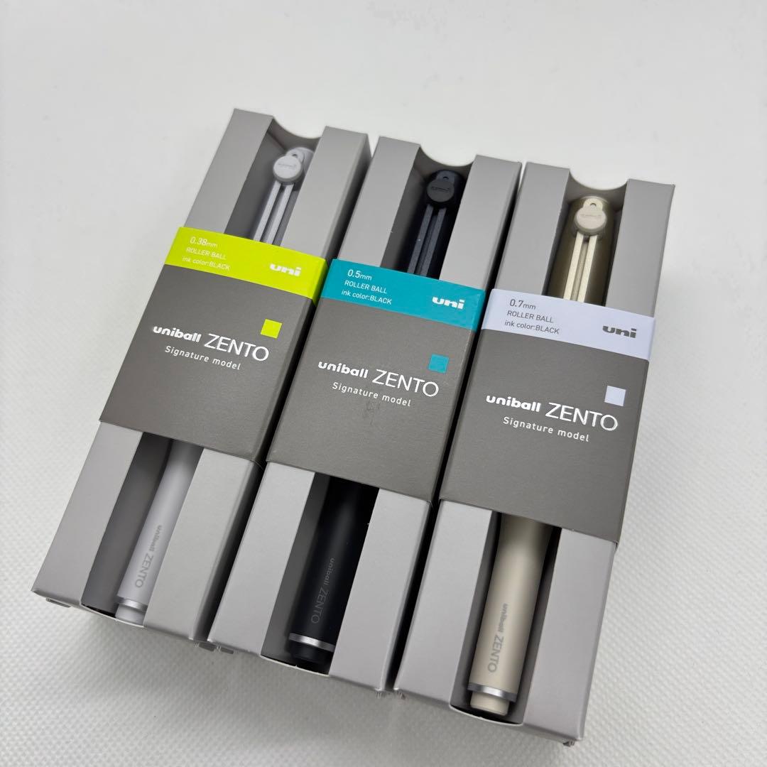 【3個セット】ユニボールゼント シグニチャーモデル uniball ZENTO