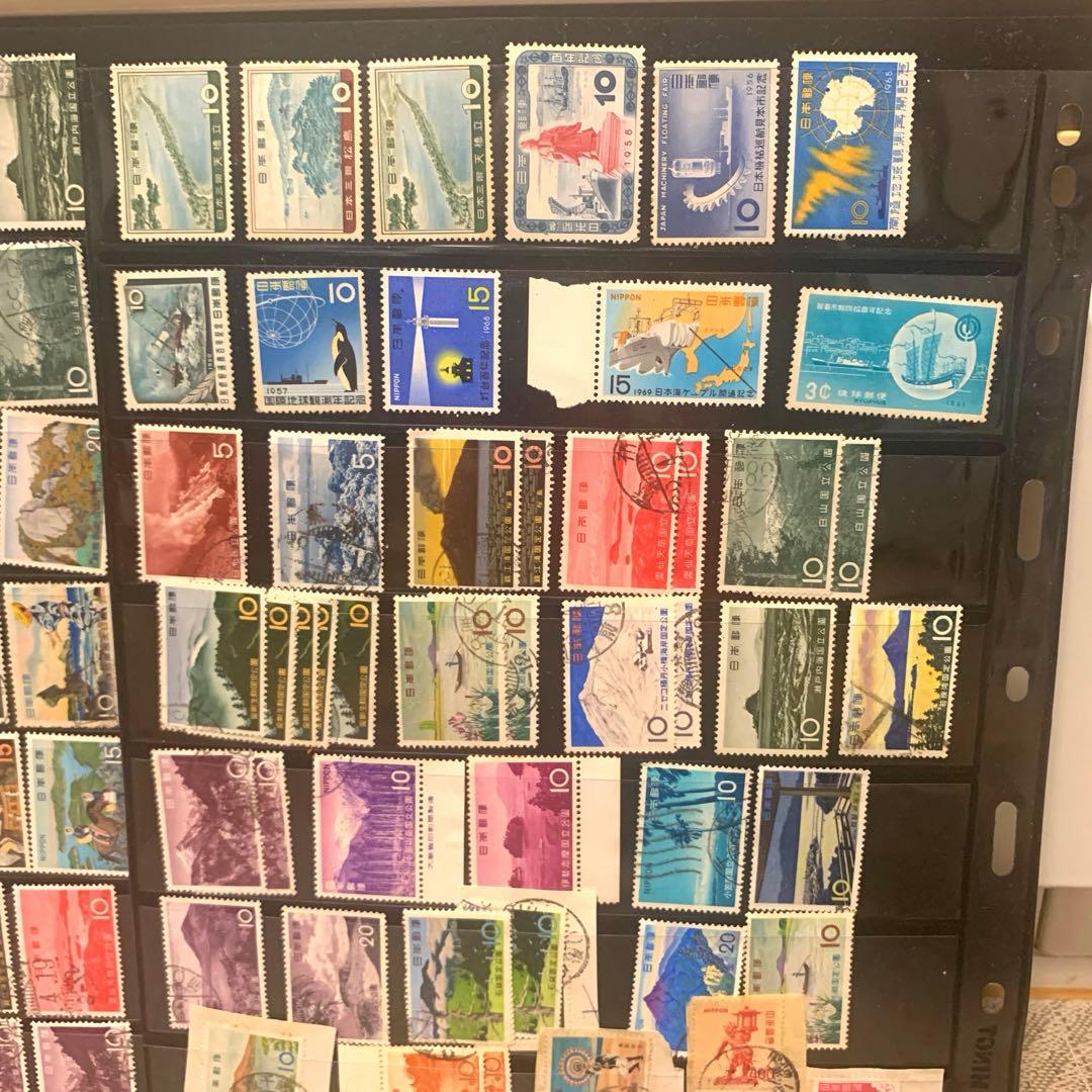 使用済み　日本切手　180枚　戦前　昭和　消印あり