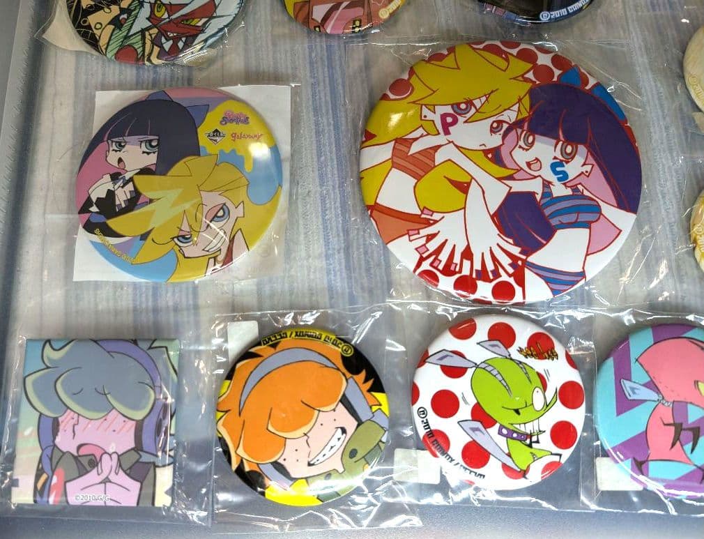 Panty & Stocking パンティ＆ストッキング 缶バッジ まとめ