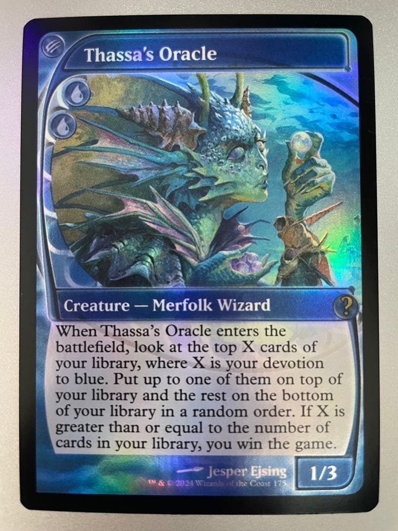 MtG タッサの神託者 /Thassa’s Oracle 英語foil 未来枠