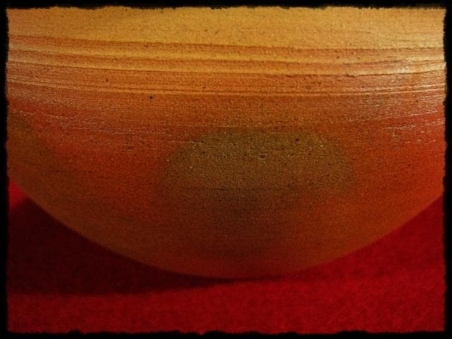 萬古 山本 太仙 曜変 建水 太仙窯 茶道具 窯変  na803