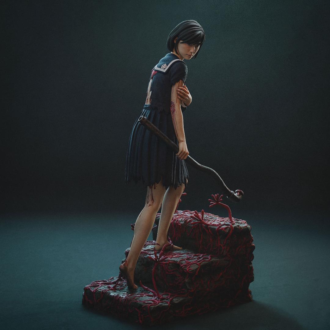 1/8　未塗装 未組立　フィギュア　ガレージキット　Silent Hill f