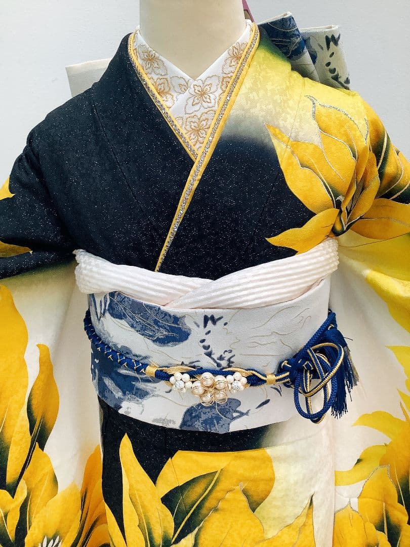 【仕立て上がり】カッコいい振袖以外フルセット