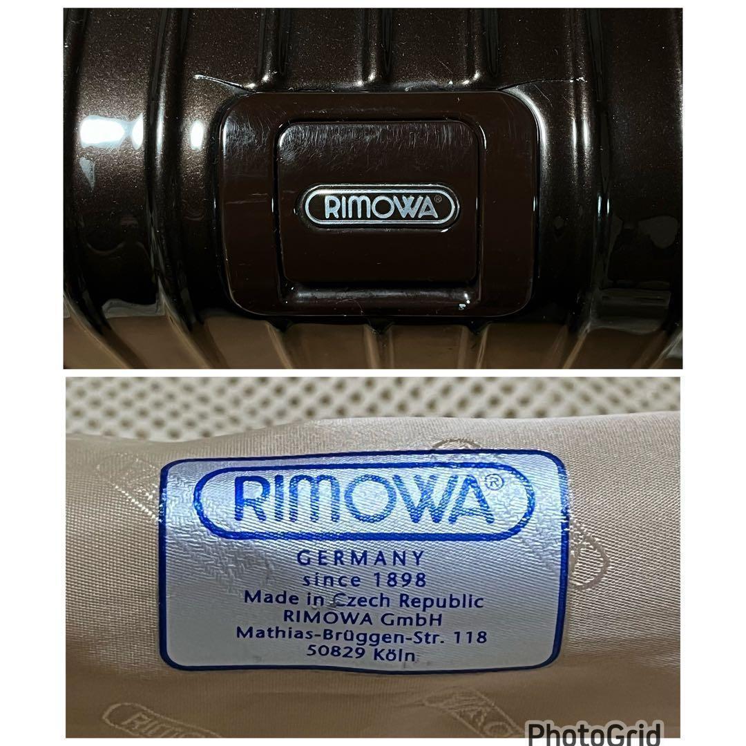 RIMOWA GMBH RICHARD BYRD STR 105L ボルドー