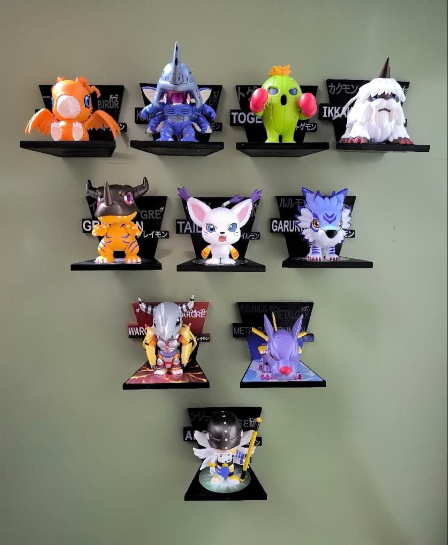 POPMART デジモン アドベンチャー　マグネット シークレット