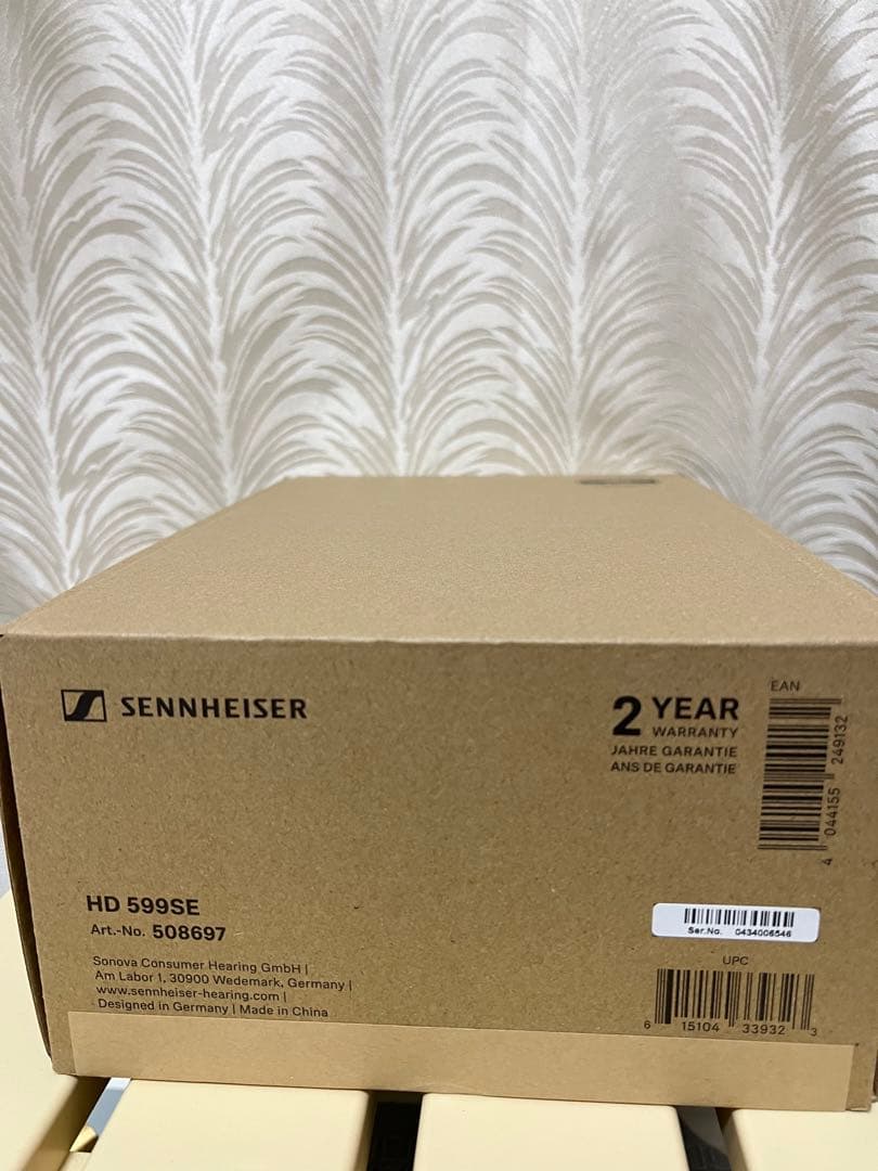 新品未開封Sennheiser HD 599 SE 有線ヘッドホン