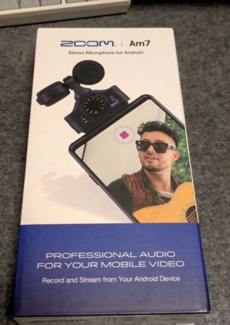 ZOOM ( ズーム )Am7 MSステレオマイク Androidデバイス用