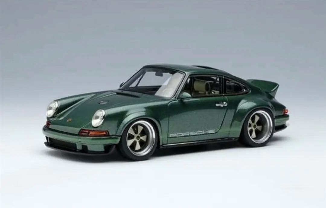 アイドロン 1/43 シンガー DLS 2021 オークグリーンメタリック