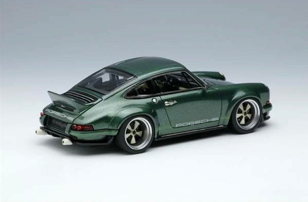 アイドロン 1/43 シンガー DLS 2021 オークグリーンメタリック