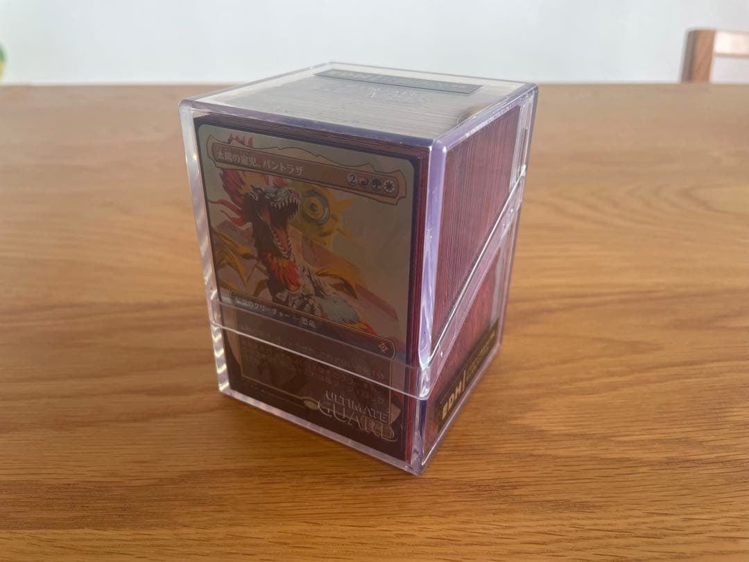 MTG統率者デッキ　イクサラン　ヴェロキランプトル　日本語版　スリーブ付き