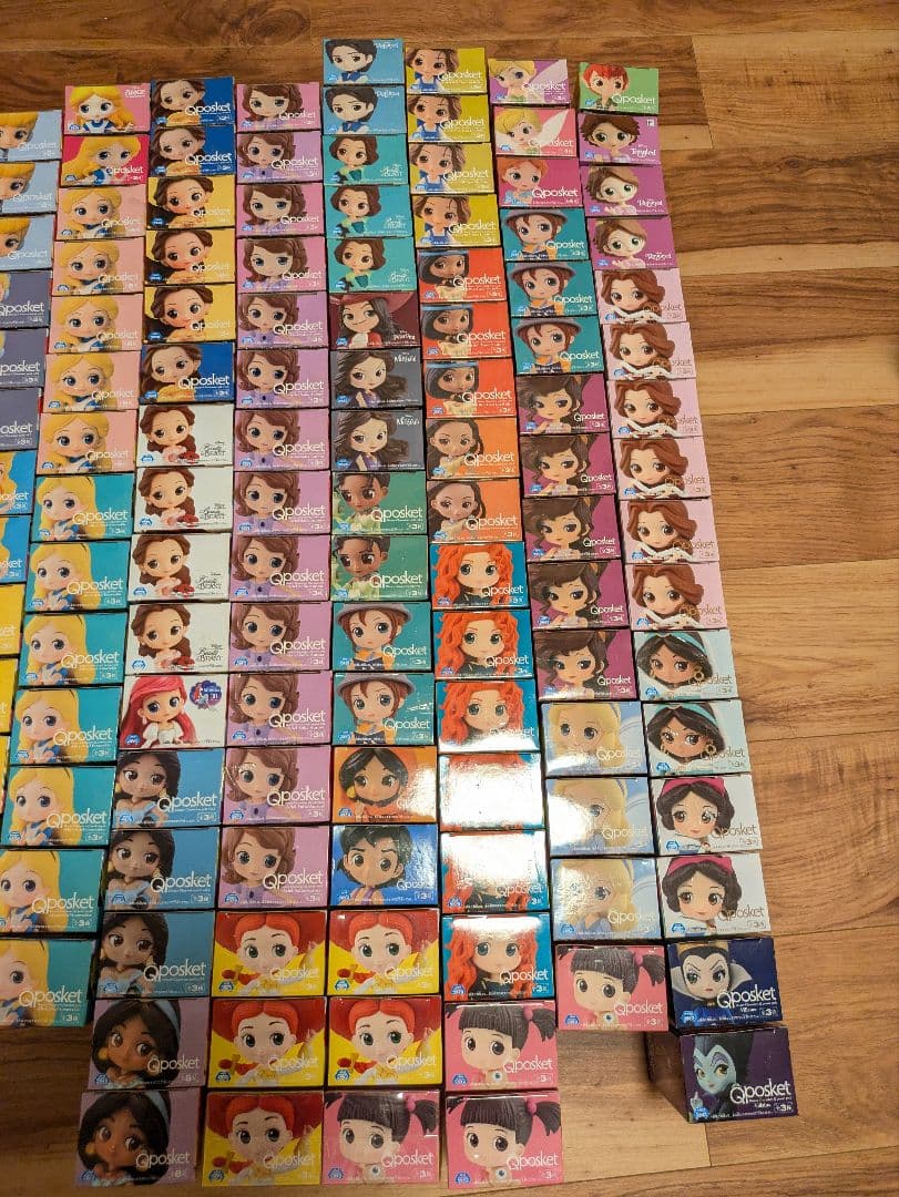169個セット　Qposket petit ディズニープリンセス　フィギュア