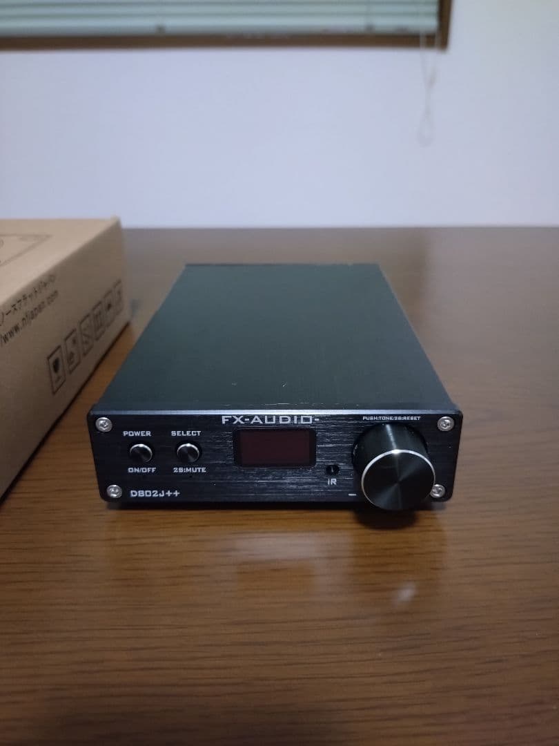 FX-AUDIO- D802J++ フルデジタルアンプ 極美品
