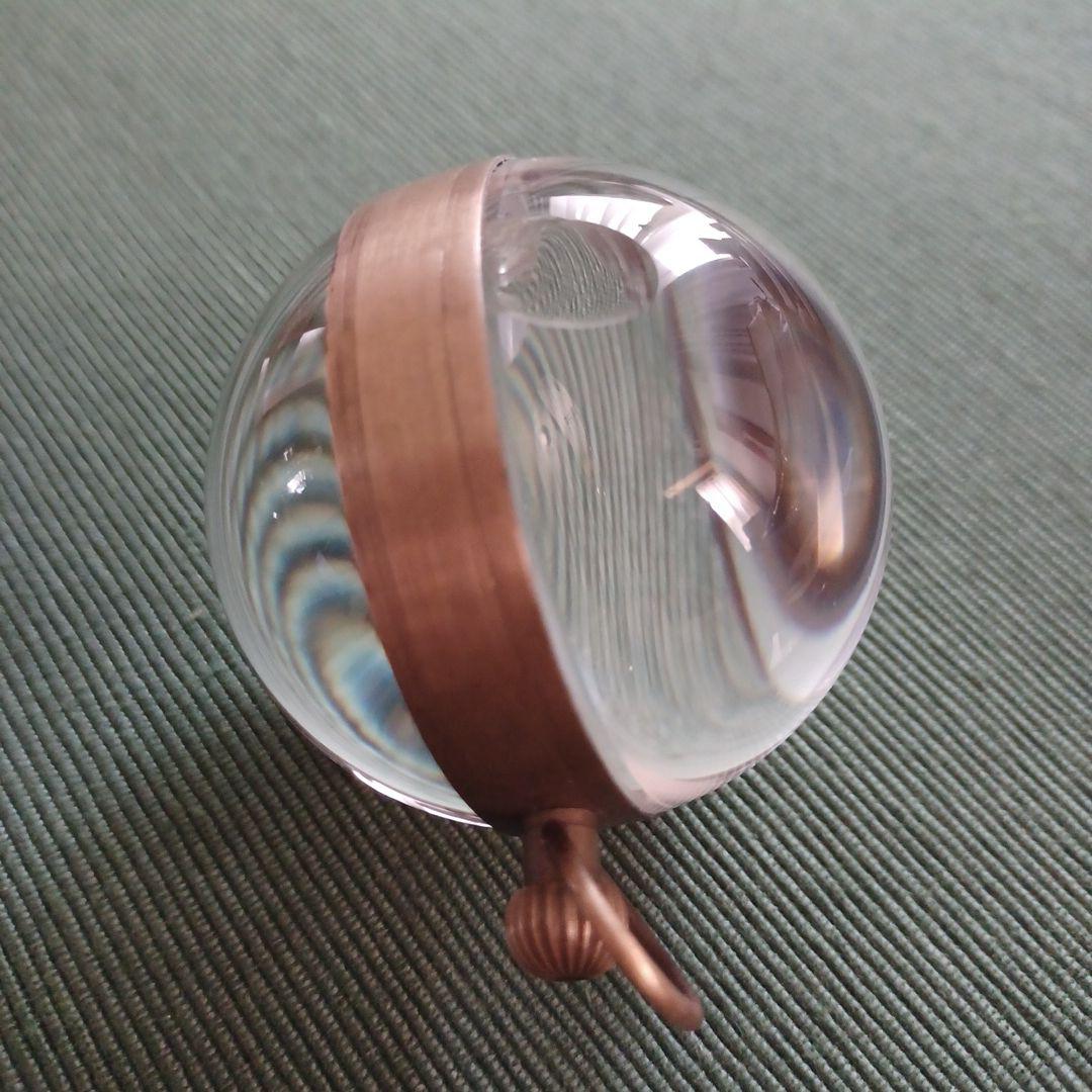 OMEGA オメガ 手巻き アンティーク 球体時計 クリスタル 置時計 稼動品