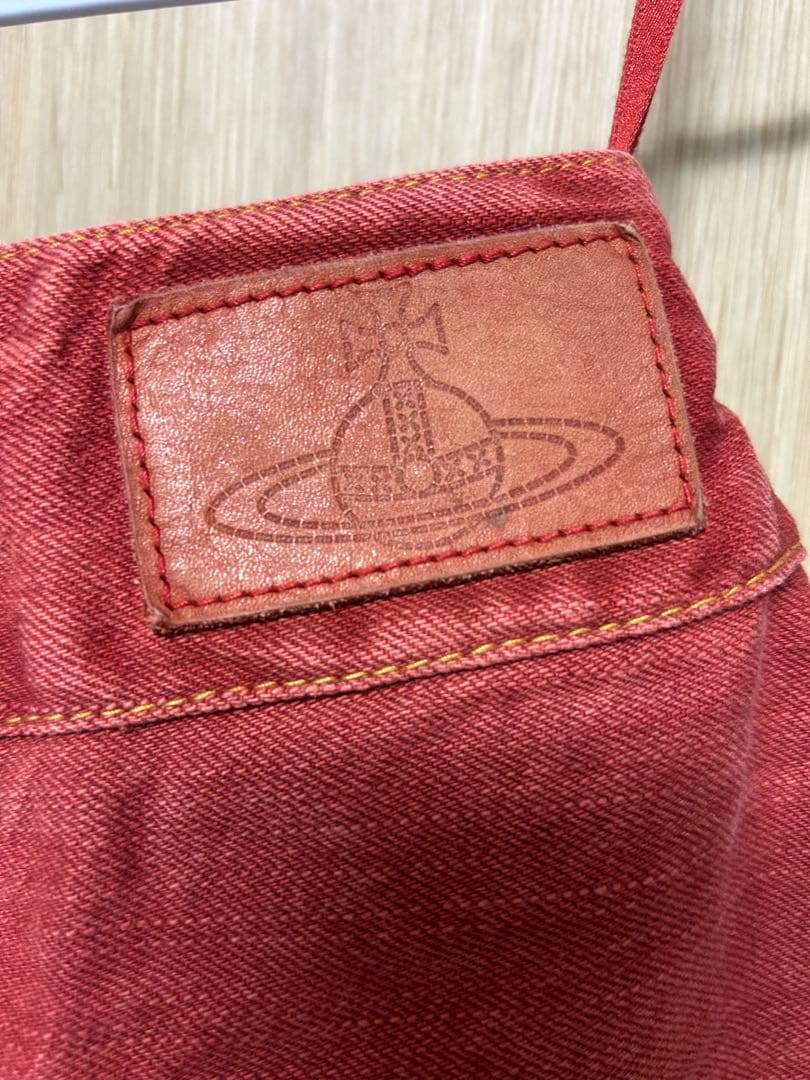 Vivienne Westwood 変形プリーツデニムスカート