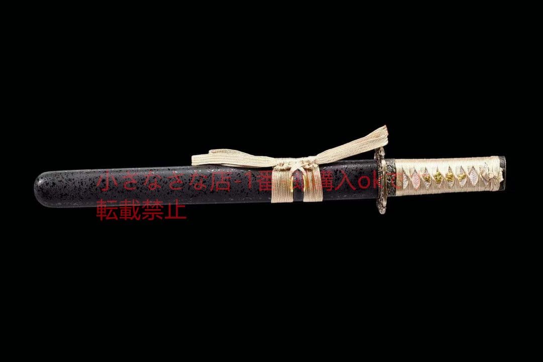 波の直版小武士  古兵器 武具 刀装具 日本刀 模造刀 居合刀