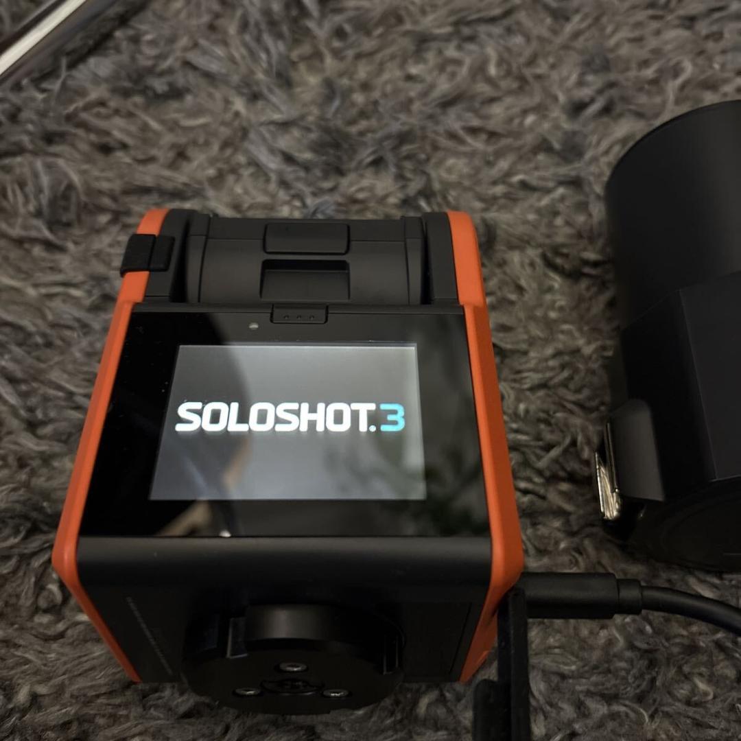 SOLOSHOT.3 ビデオカメラ本体 (純正カバー, 社外品レンズカバー付き)