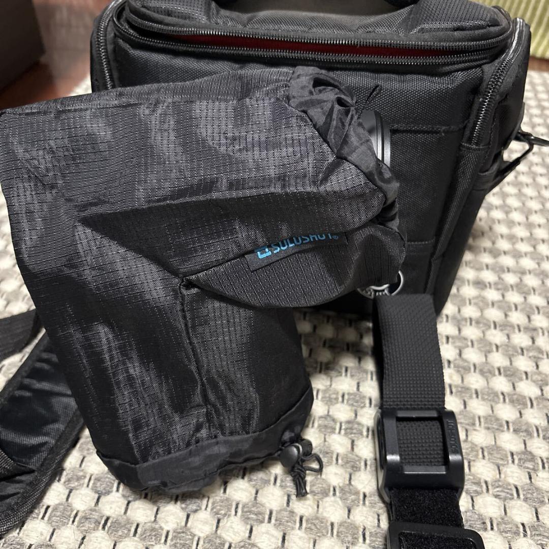 SOLOSHOT.3 ビデオカメラ本体 (純正カバー, 社外品レンズカバー付き)