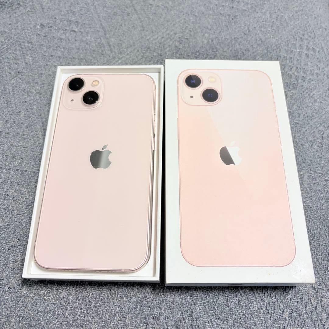 【外箱付き】Apple iPhone 13 ピンク 128GB