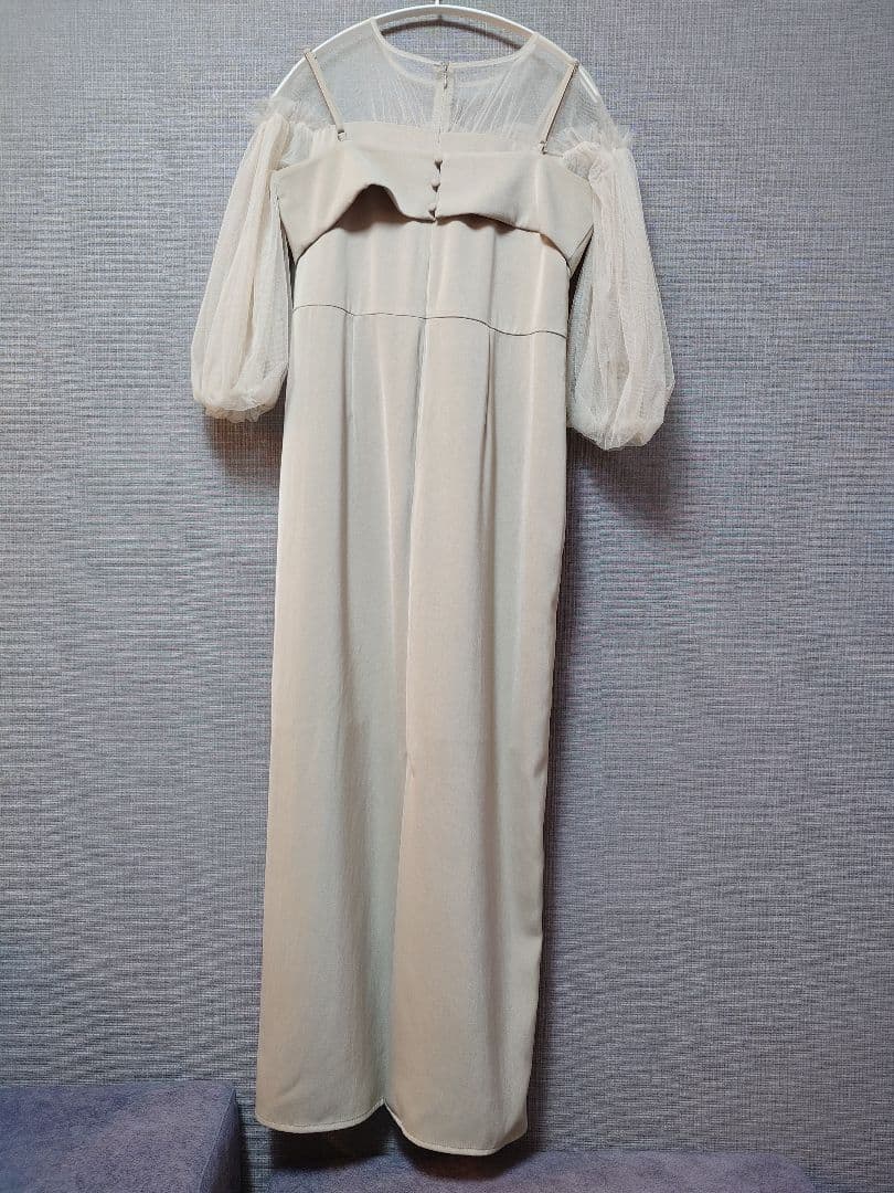 ロージービスチェワンピース イエローグリーン