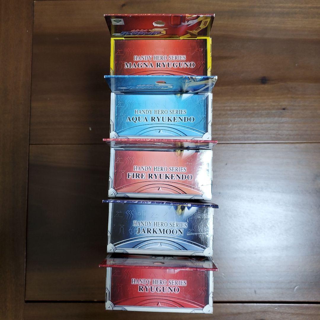 タカラ　リュウケンドーソフビ　5個セット