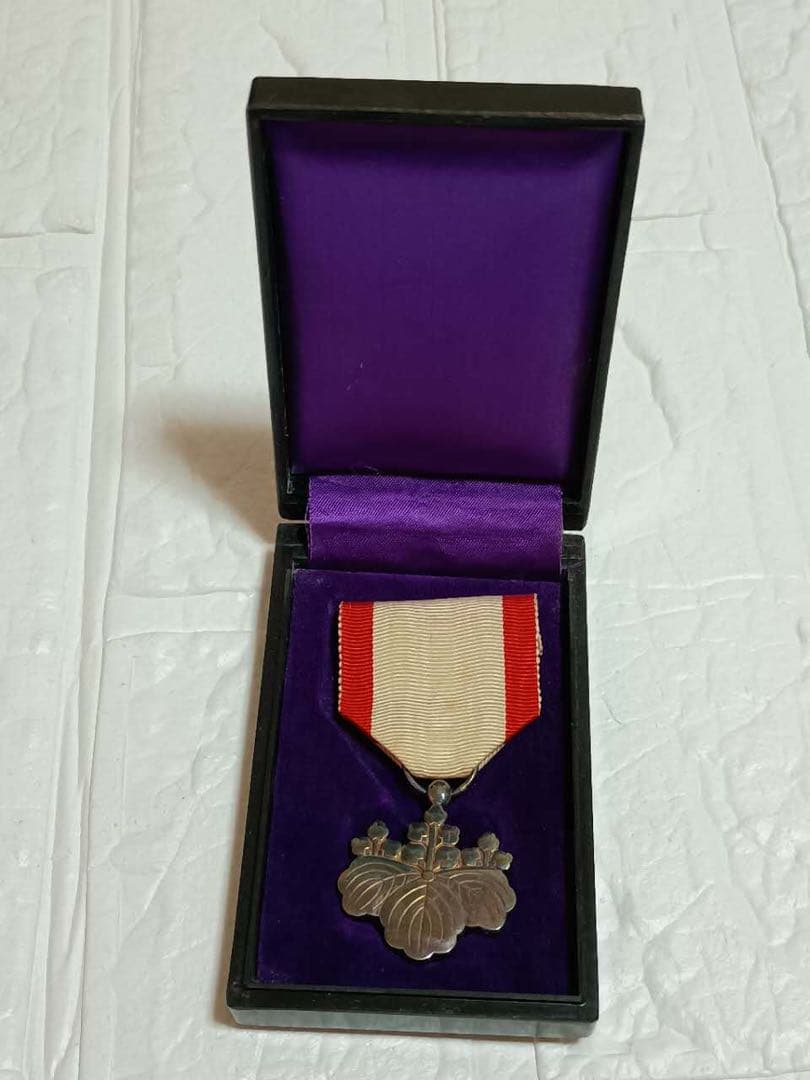 軍功勲章 シルバー メダル ケース付き