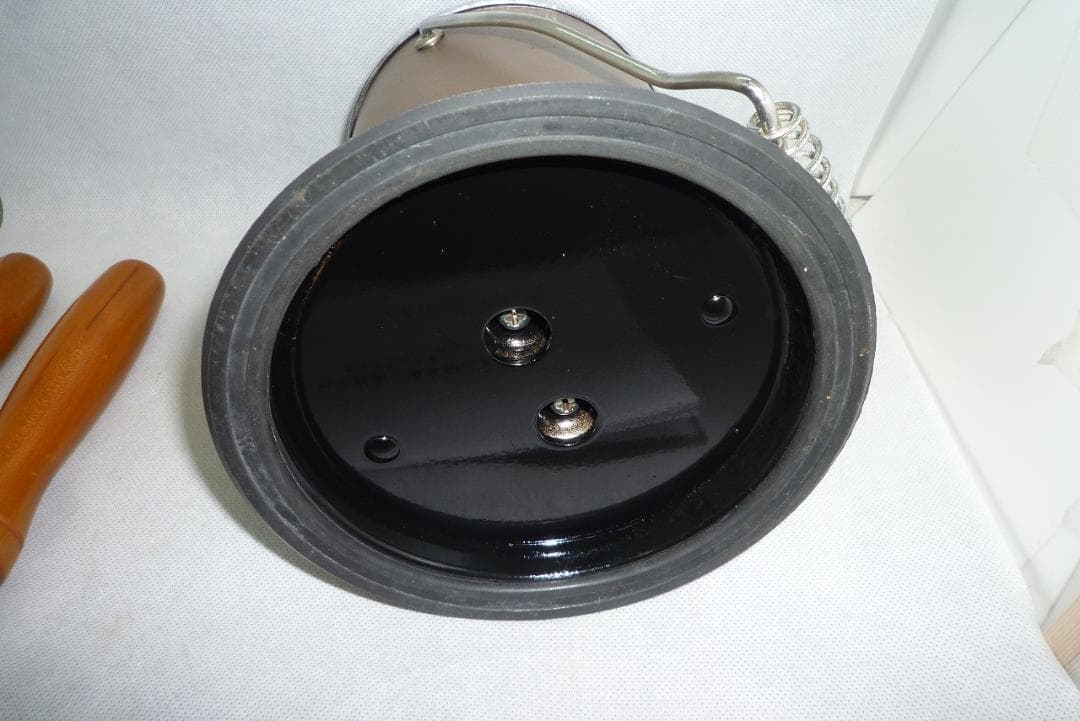 ⑥タキイ和裁電化鏝　ランプ付　和裁こて 和裁コテ　タキイ製　鏝２本付