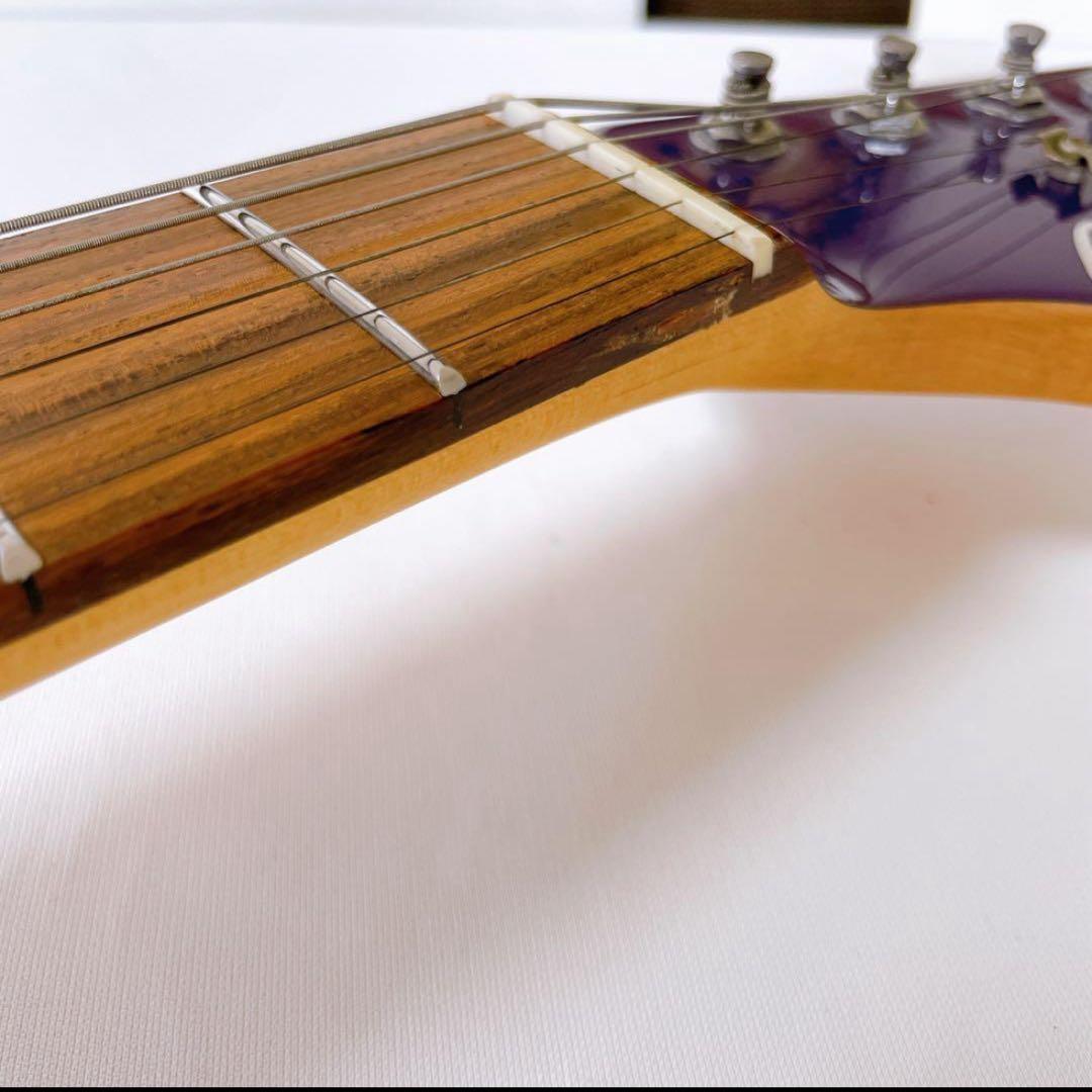 【期間限定値引】Mavis ストラトキャスタータイプ　 エレキギター パープル