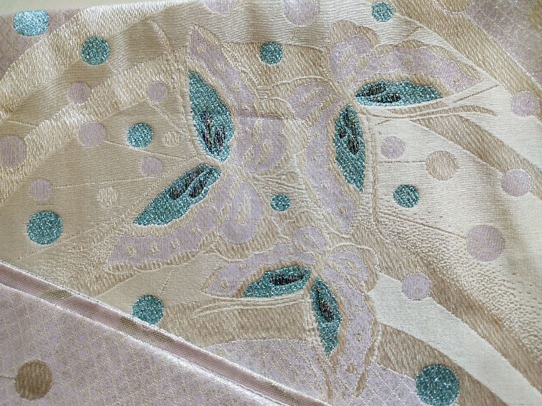 子供　ジュニア用の袋帯☆正絹