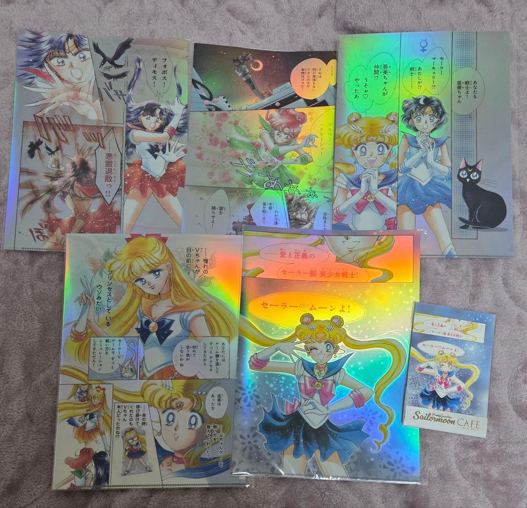 18点　セーラームーン　カフェ　コンプリート　コースター