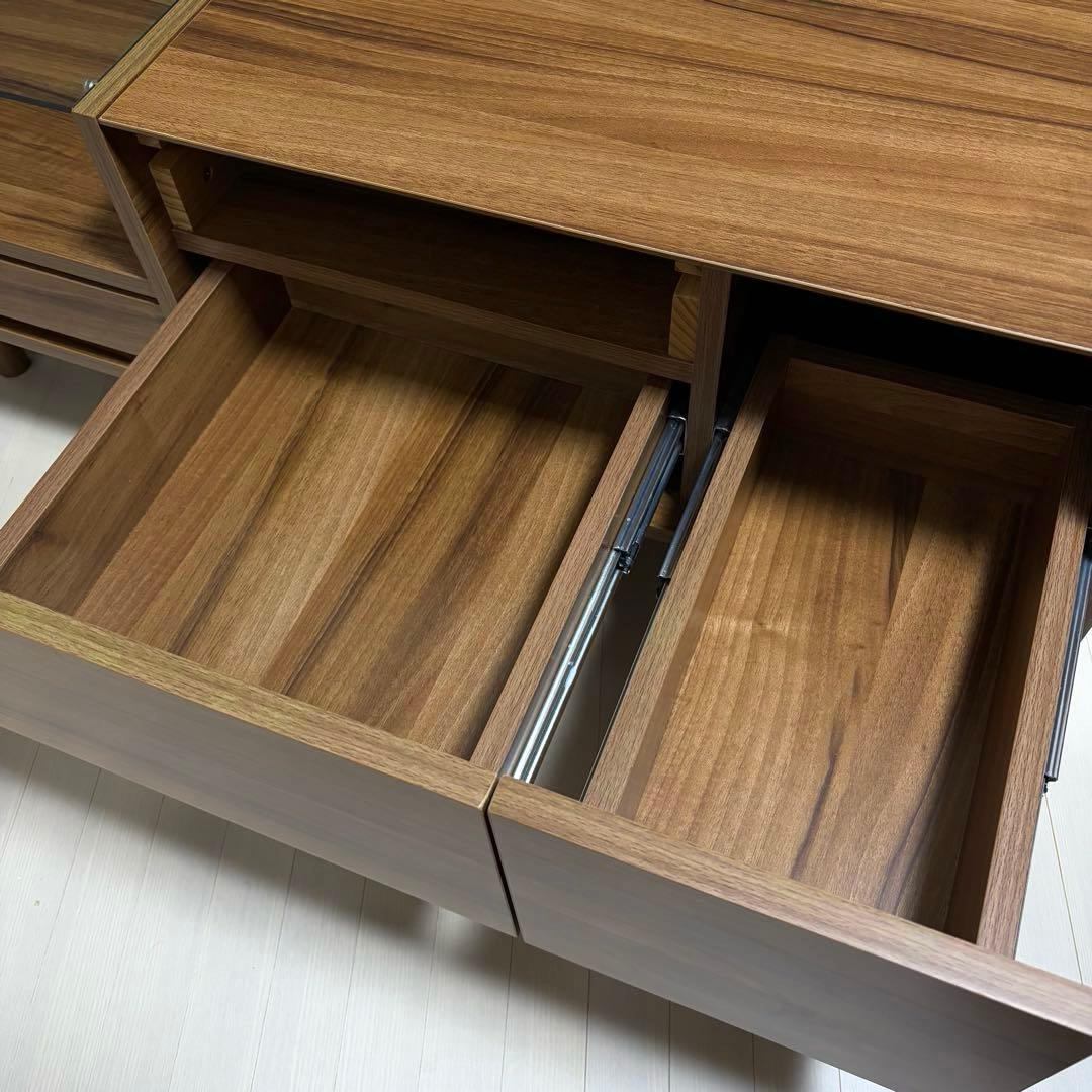 LOWYA ロウヤ　ドレッサーテーブル　リビングテーブル　ローテーブル　収納